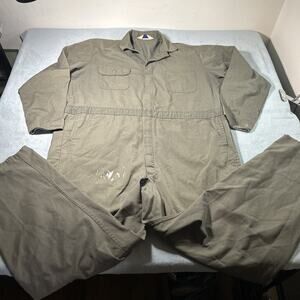 Vintage 70s Big Mac Coveralls Overalls 2XL 52x32 Beyond Baggy Wide Worker USA
